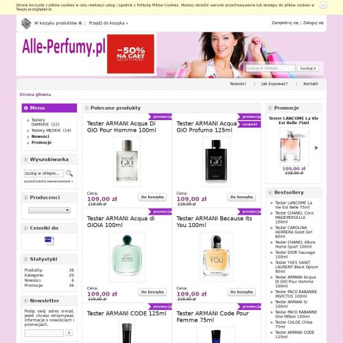 Markowe perfumy online w Poznaniu