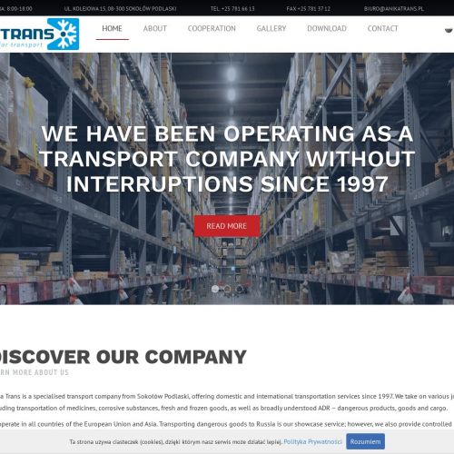 Sokołów Podlaski - transport leków