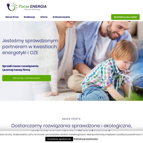 Panele fotowoltaiczne - łódź