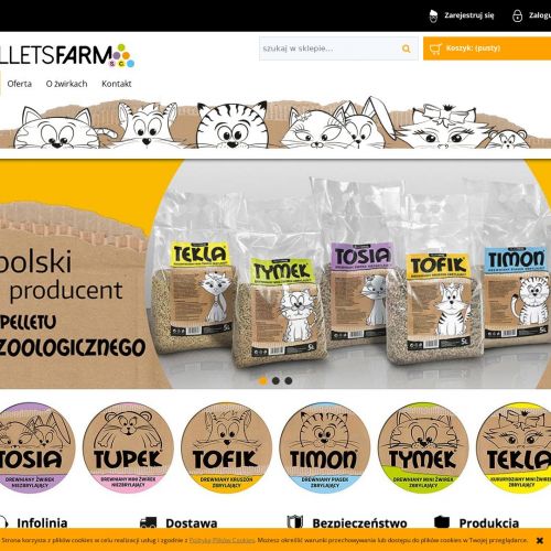 Drewniany żwirek zbrylający