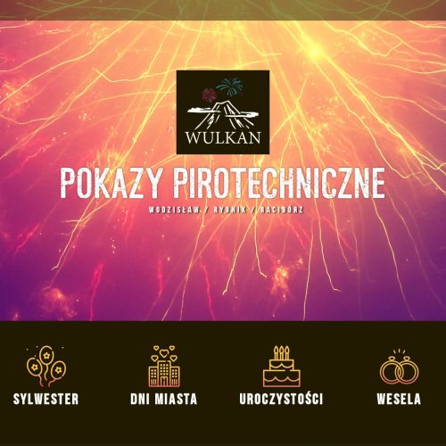 Pokazy pirotechniczne - Wodzisław śląski