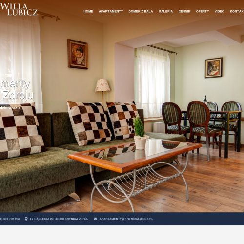 Krynica zdrój apartament 4 osoby