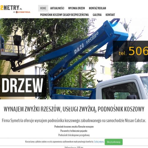 Wynajęcie podnośnika 30m Rzeszów