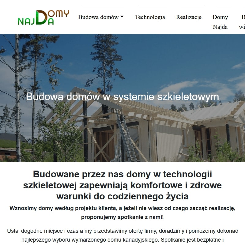 Szczecin - kanadyjska technologia budowy domów