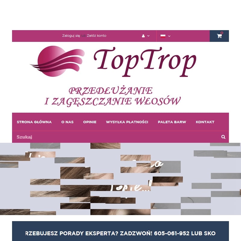 Dopinka do włosów kucyk w Poznaniu