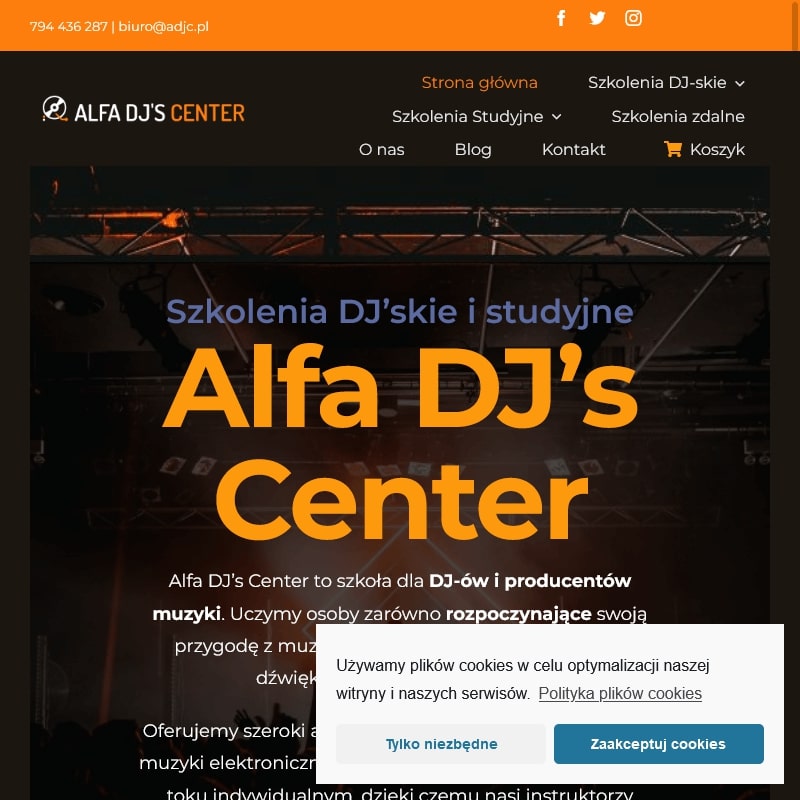 Warszawa - kurs na dj