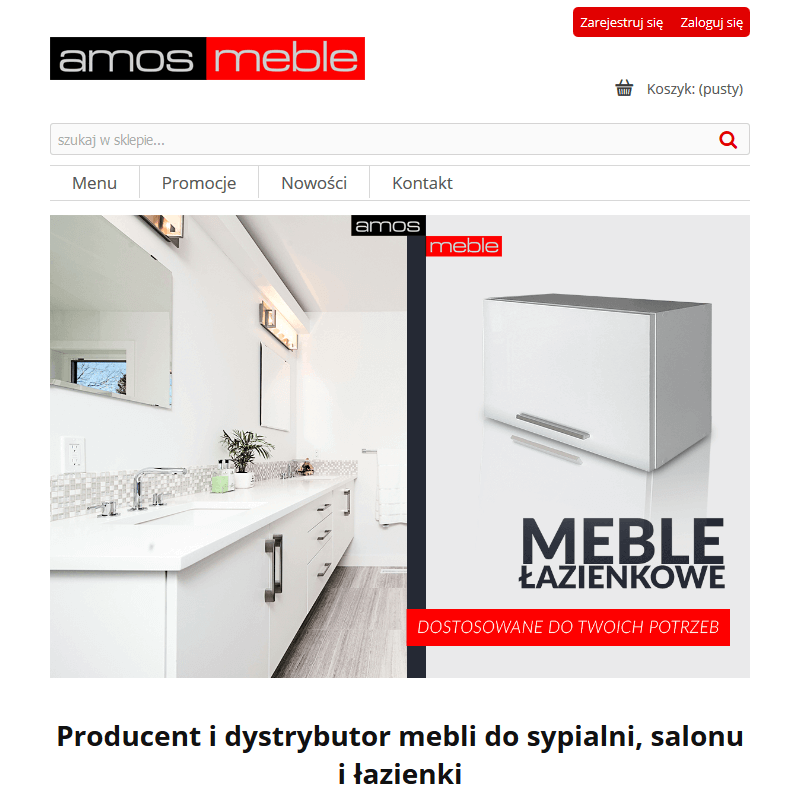 Ostrów Wielkopolski - szafka rtv połysk