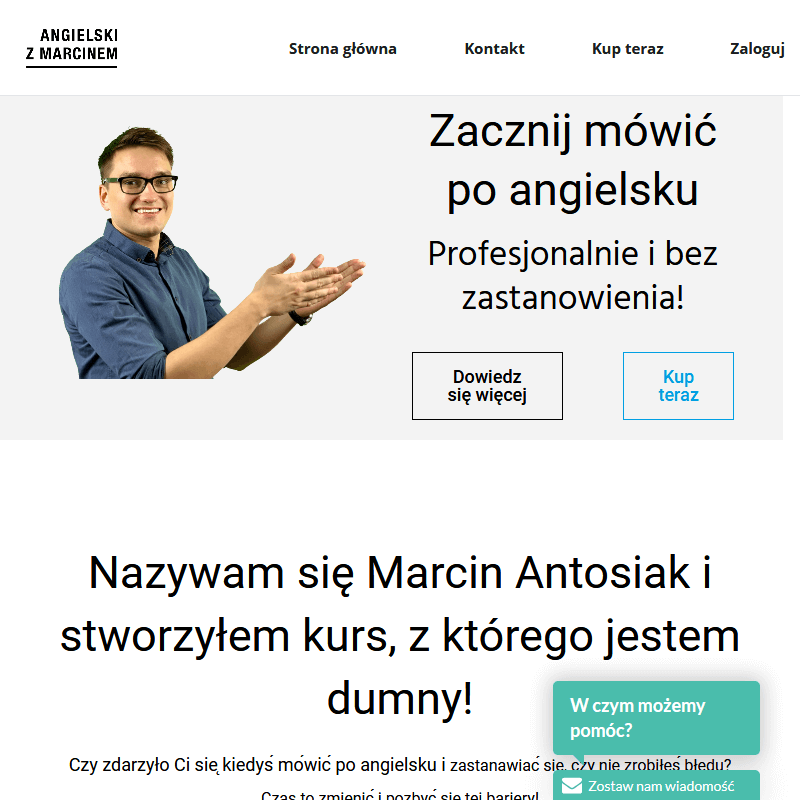 Personalny kurs języka angielskiego