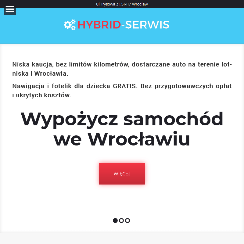 Najem długoterminowy samochodu hybrydowego wroclaw w Wrocławiu