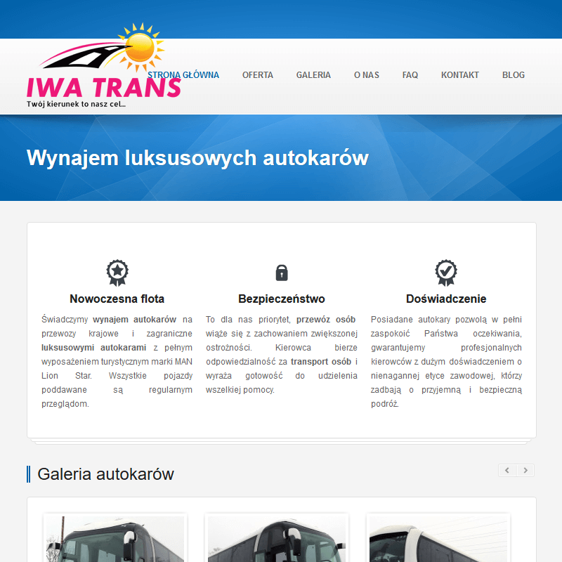 Autokar z klimatyzacją łódź w Łodzi