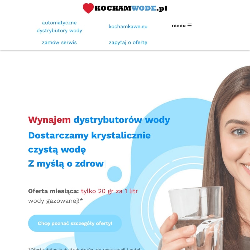 Dystrybutor wody z filtrem - Warszawa