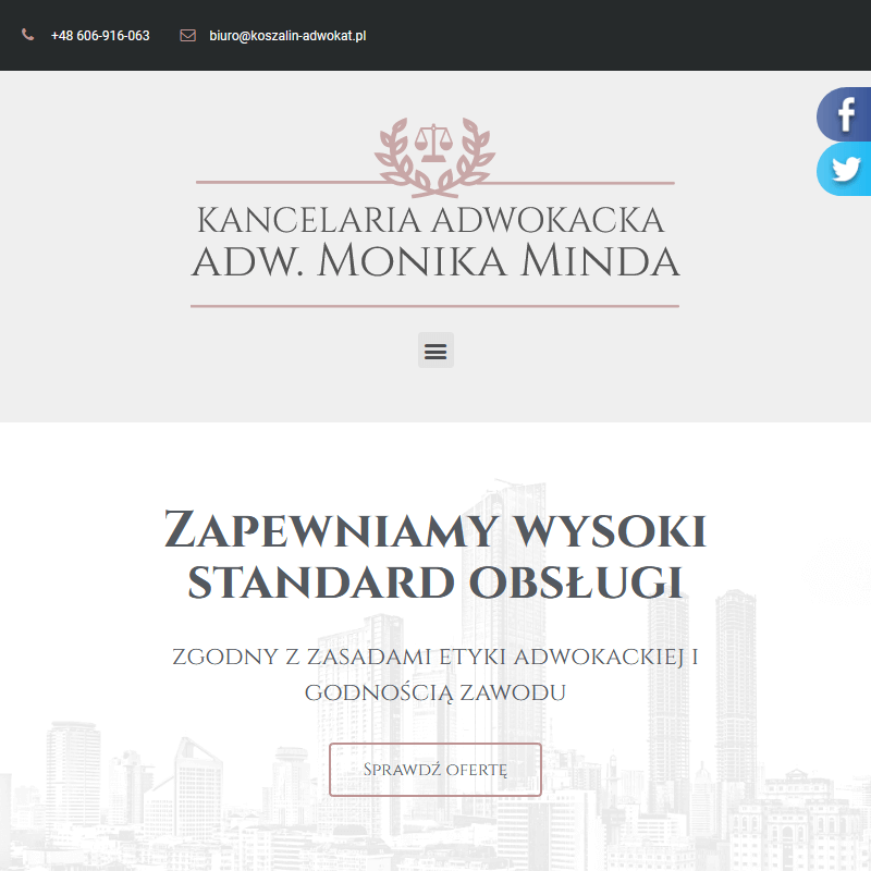 Adwokat do spraw prawa administracyjnego - Koszalin