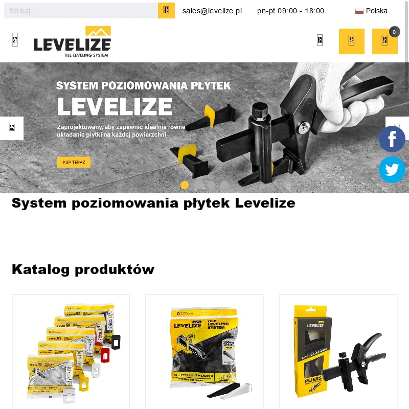 System poziomowania płytek 2mm