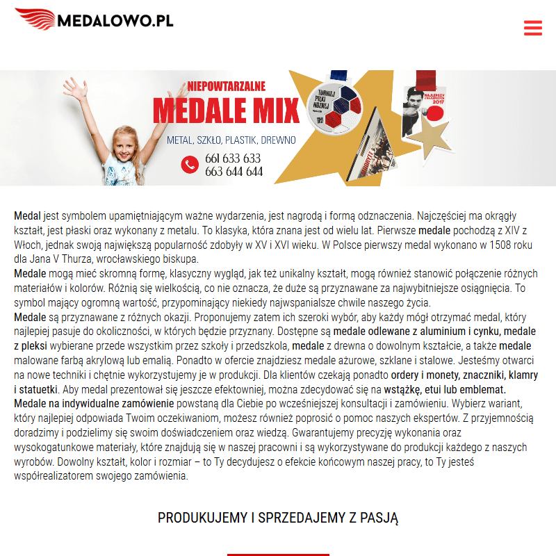 Producent medali z drewna