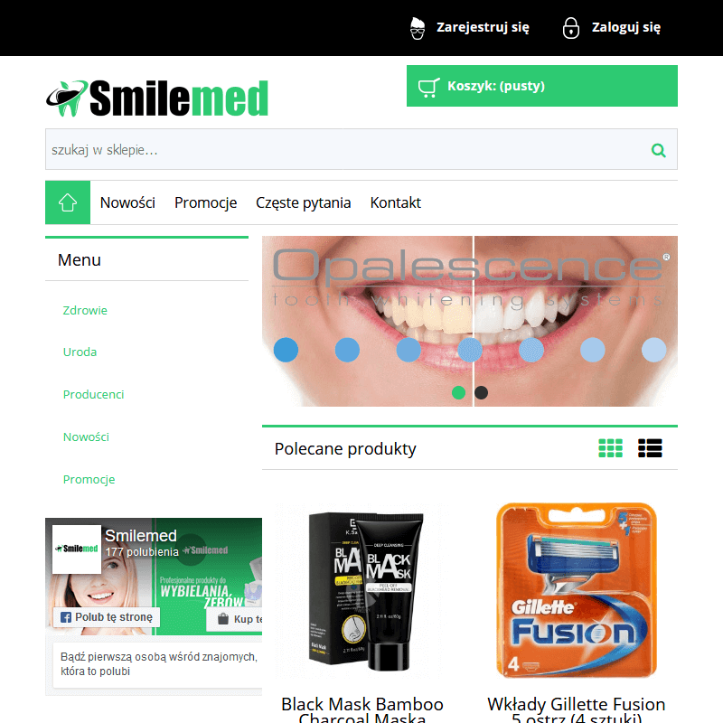 Oryginalne paski wybielające crest