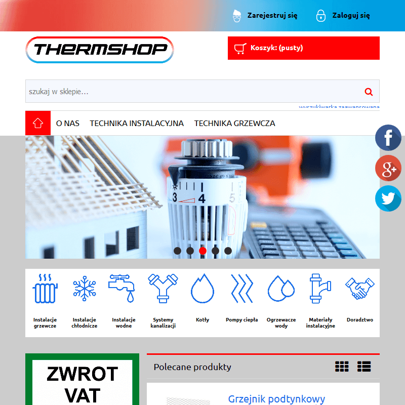 Kotły gazowe sklep w Białymstoku