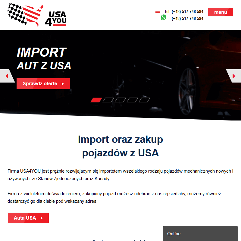 Kielce - auta z usa sprowadzane